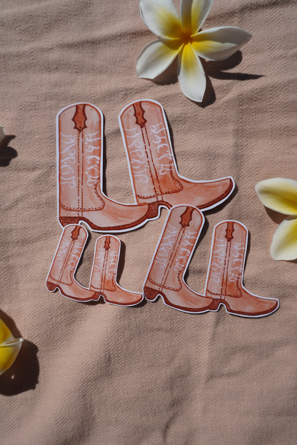 Cowgirl Boots Sticker