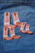 Cowgirl Boots - Crown Flower Lei
