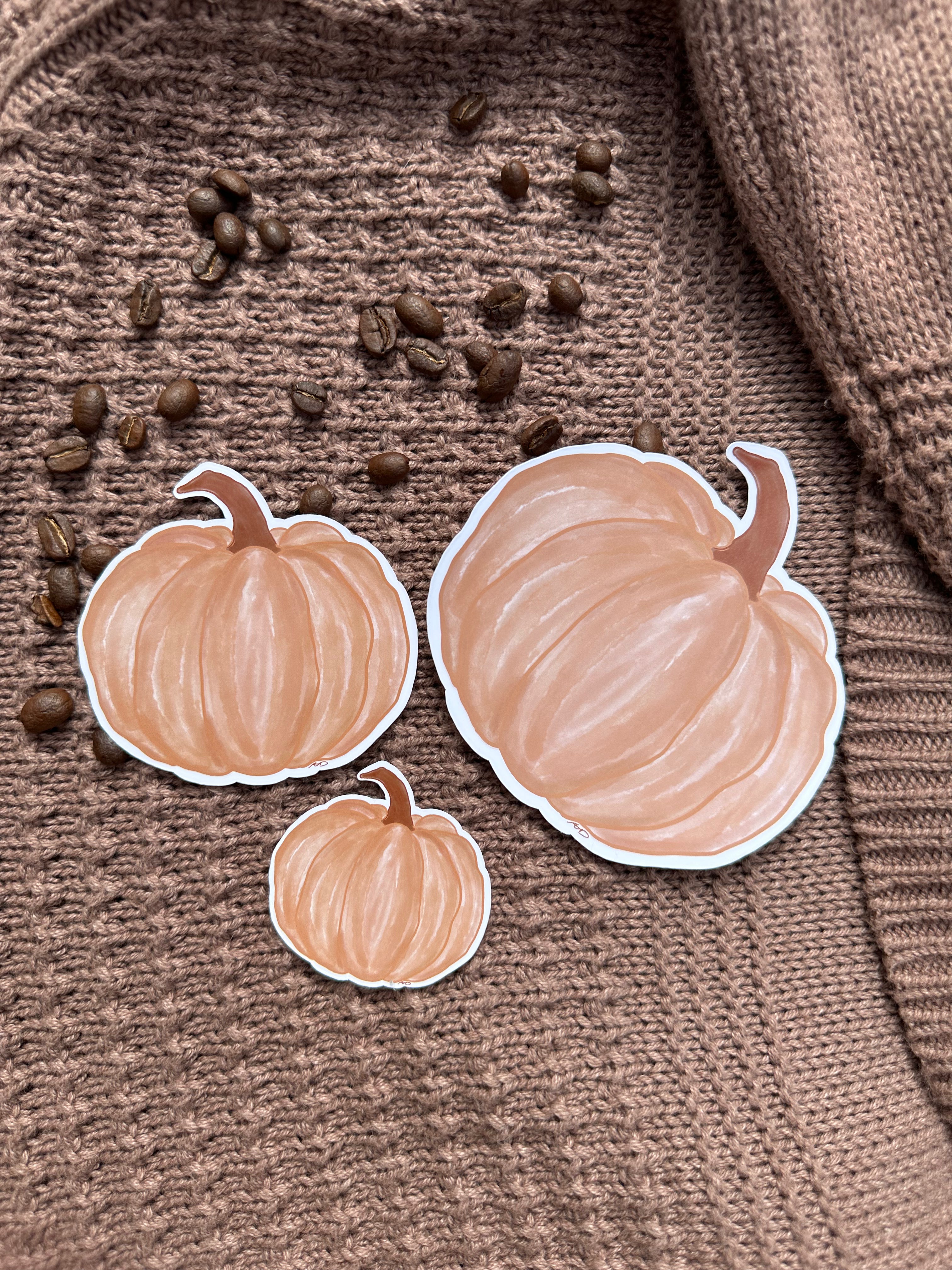Simple Pumpkin Sticker