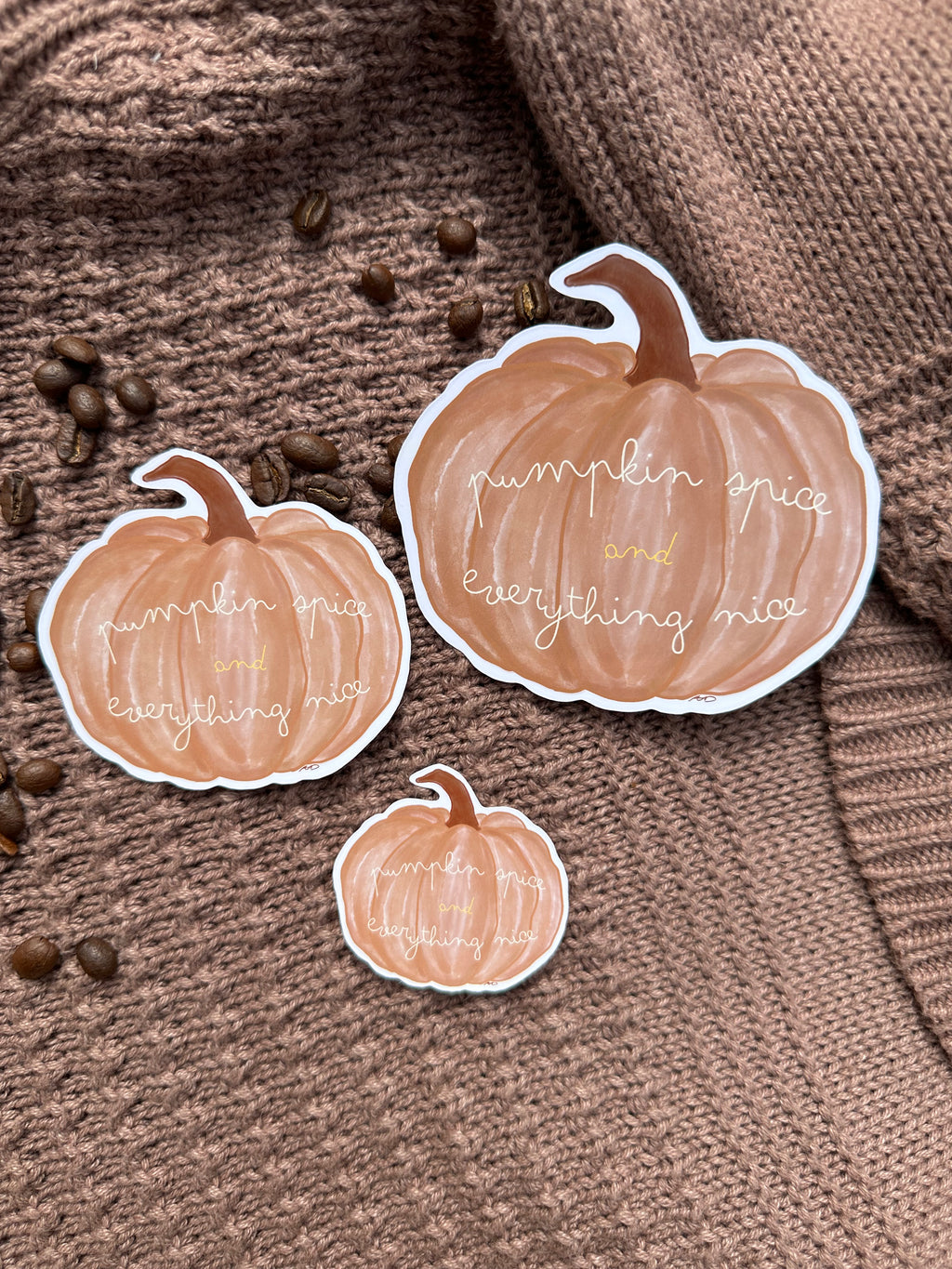Pumpkin Spice Sticker