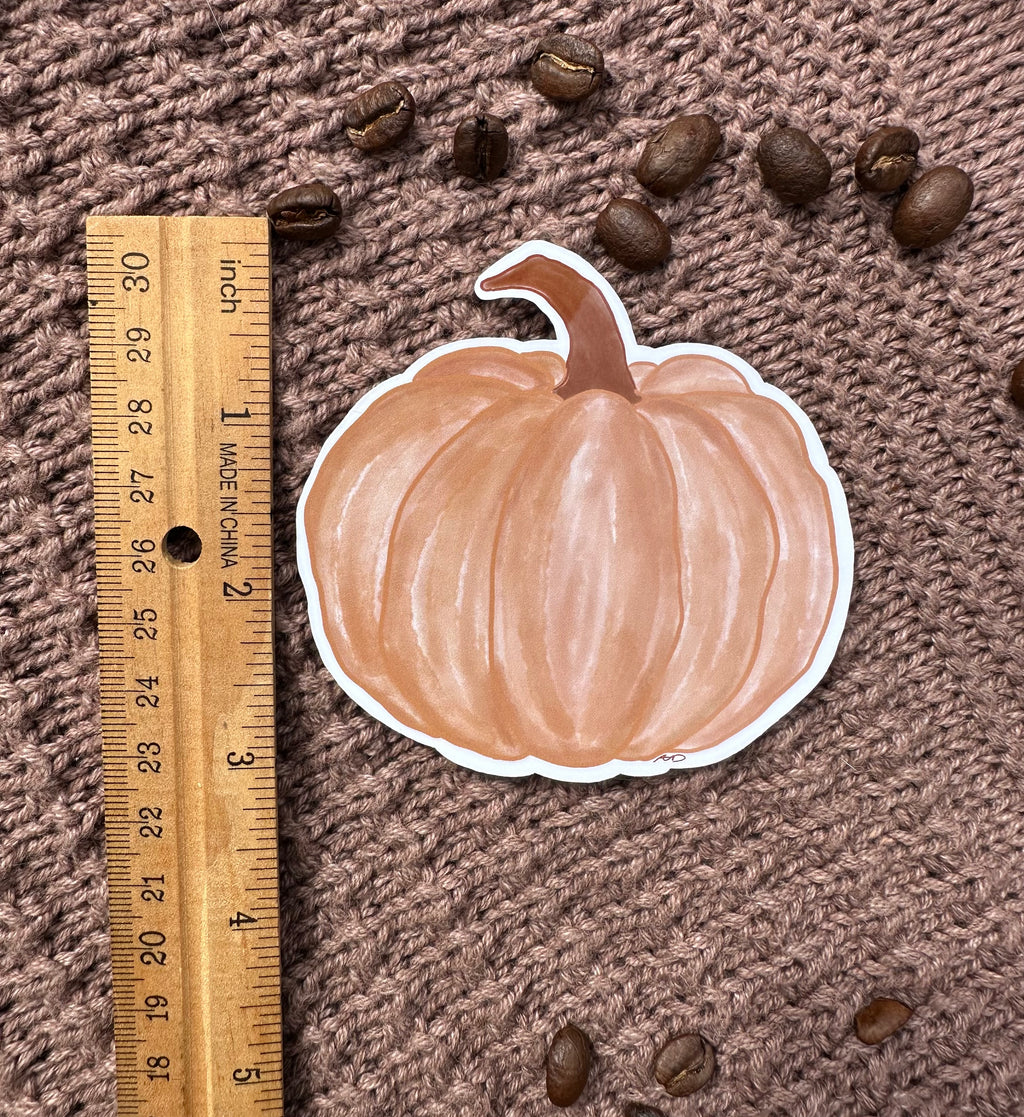 Simple Pumpkin Sticker