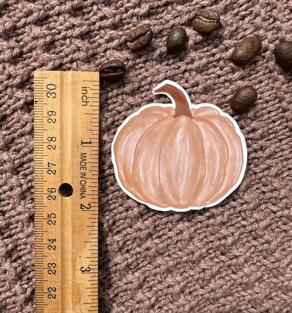 Simple Pumpkin Sticker