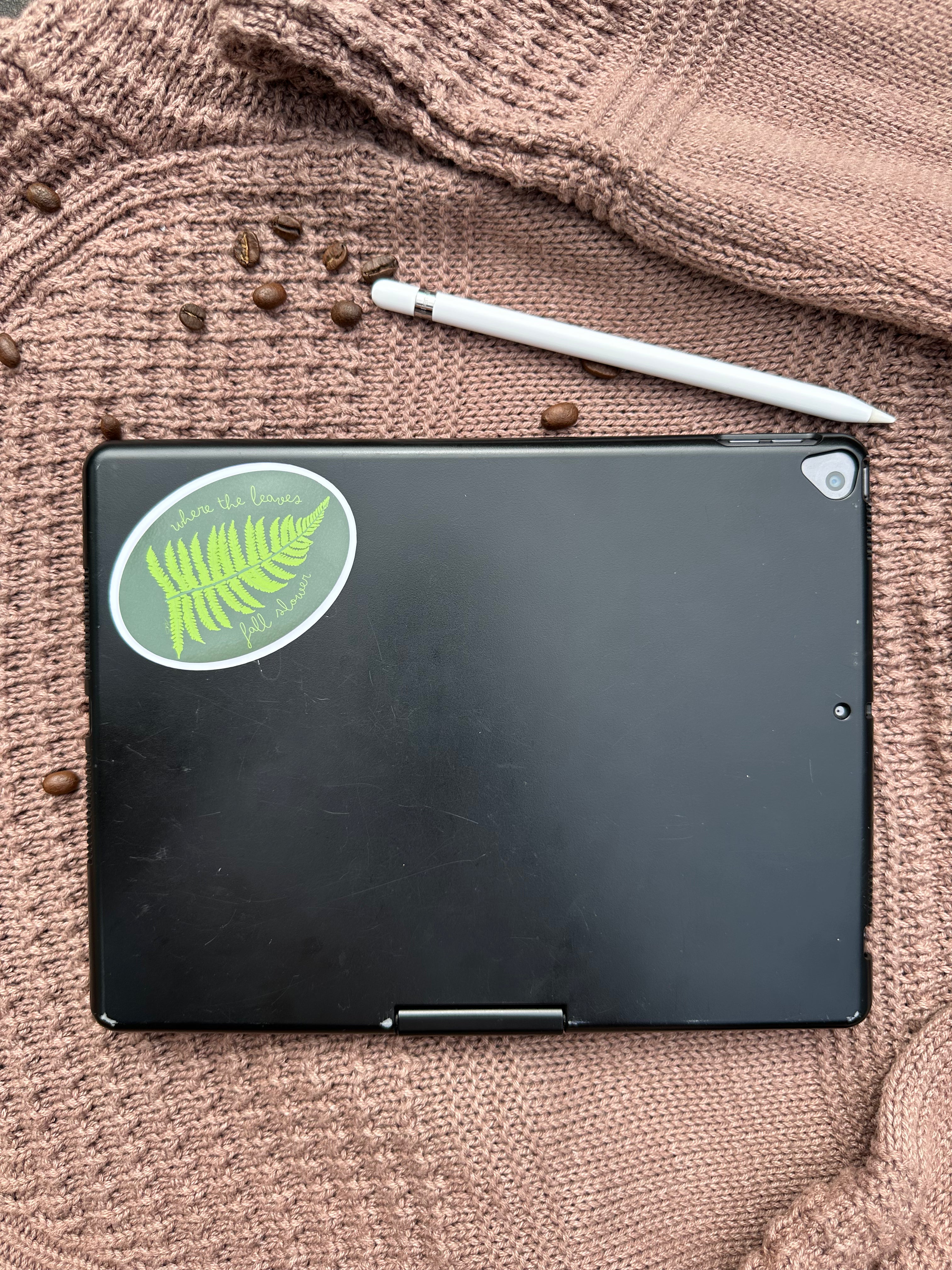 Falling Fern Sticker