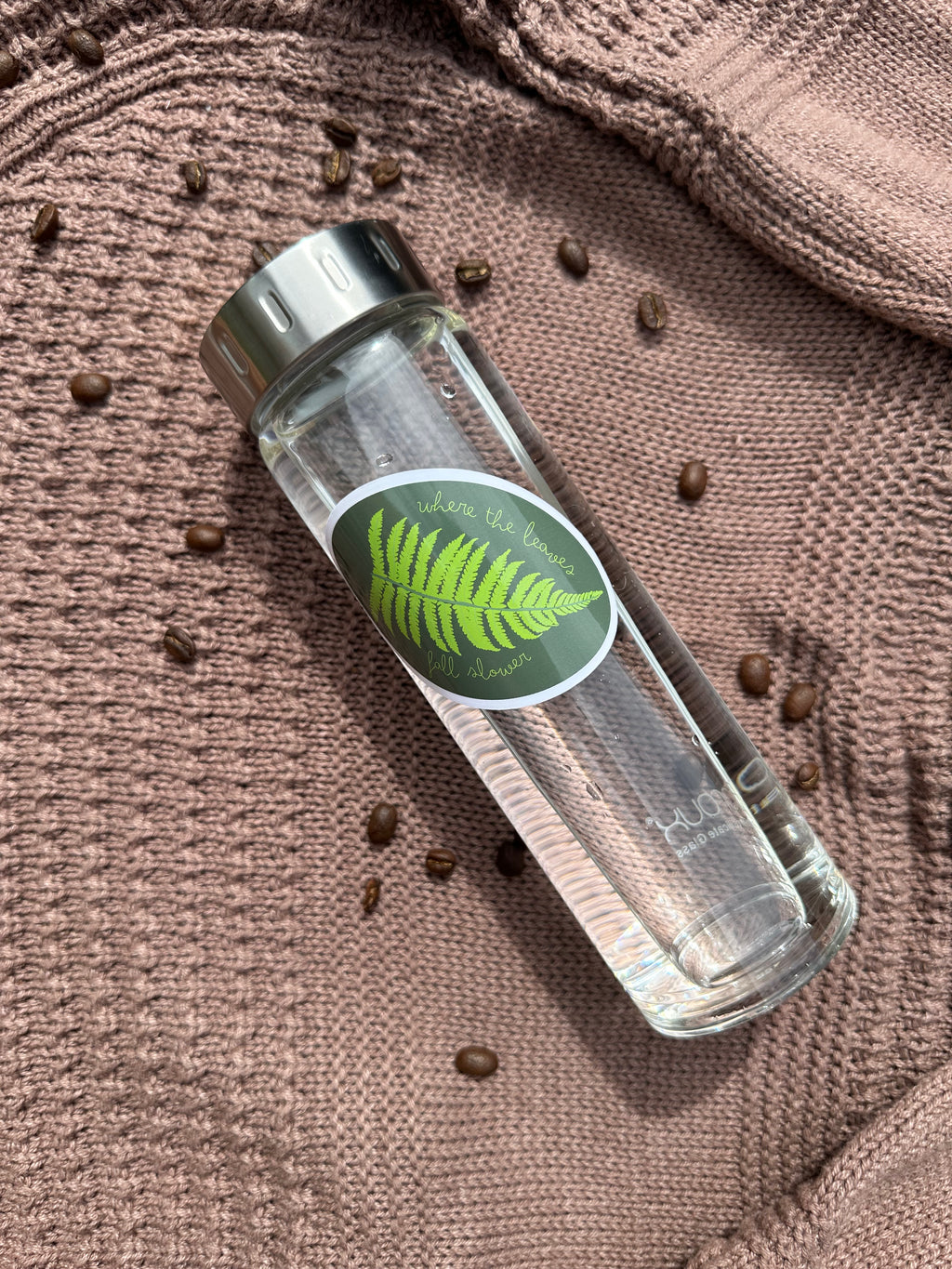 Falling Fern Sticker