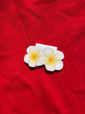Double Plumeria Magnetic Bookmark