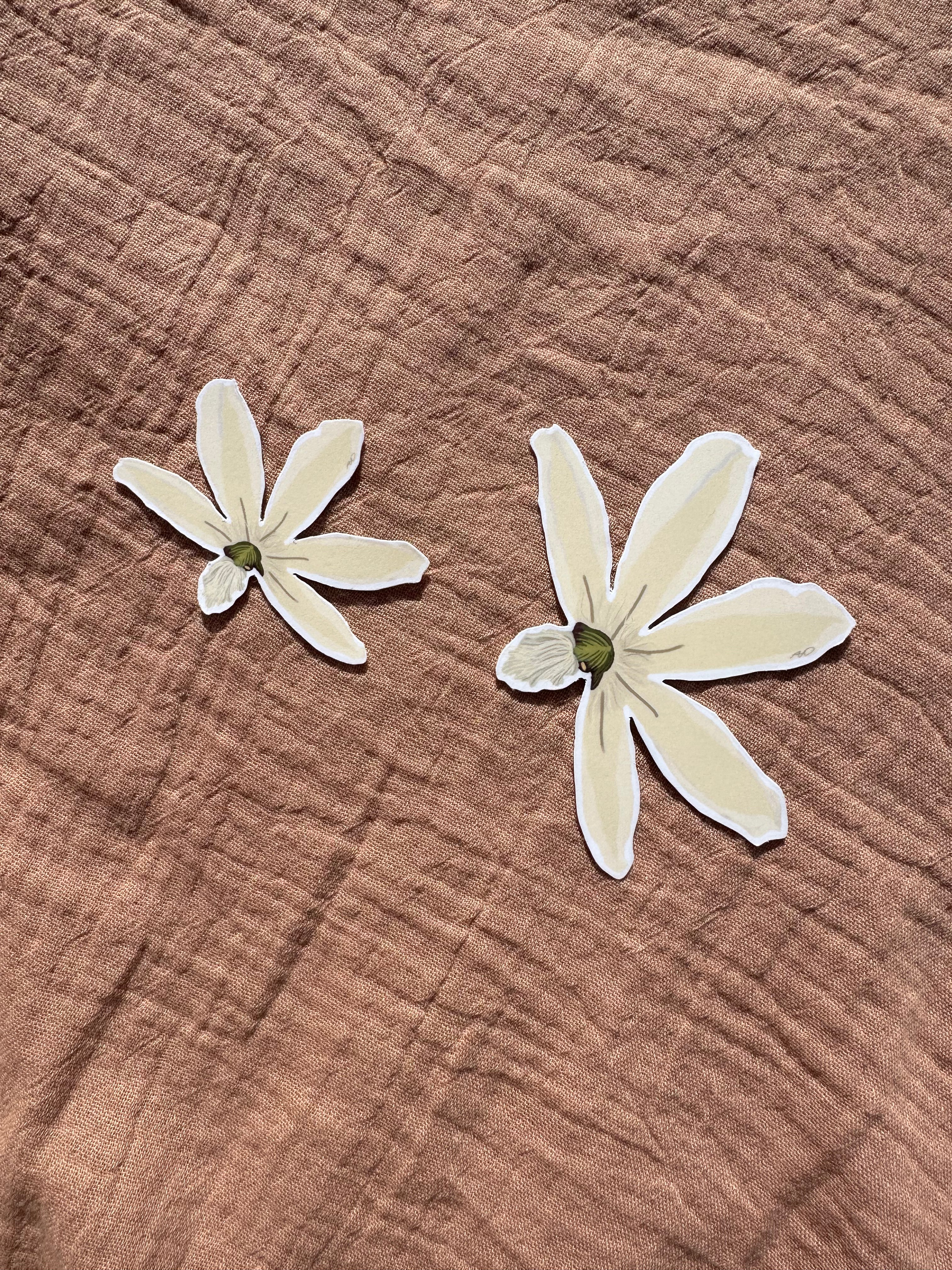 Naupaka Flower Sticker
