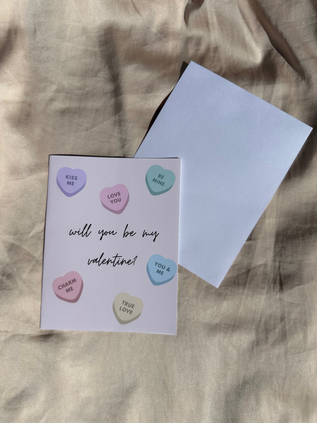 "Will you be my valentine?" Greeting Card