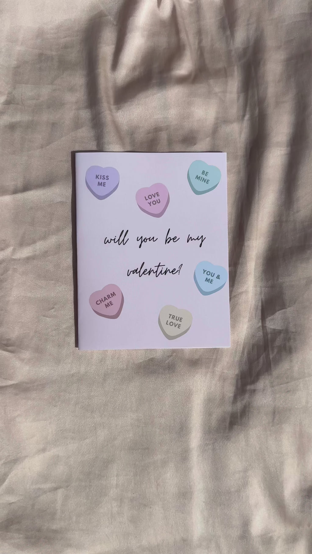 "Will you be my valentine?" Greeting Card